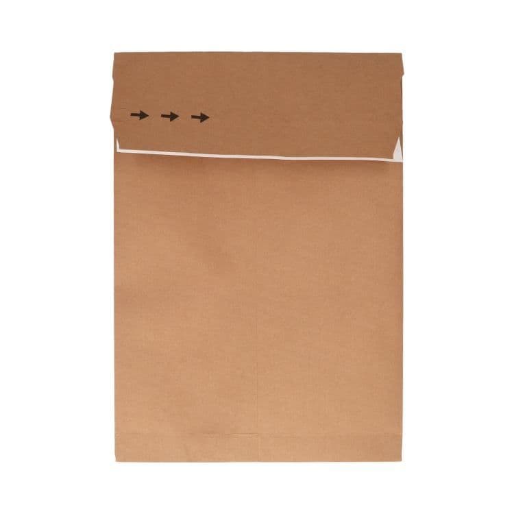 Verzendzak recycled (Do Good Bag) 250x350x50mm met dubbele plakstrip