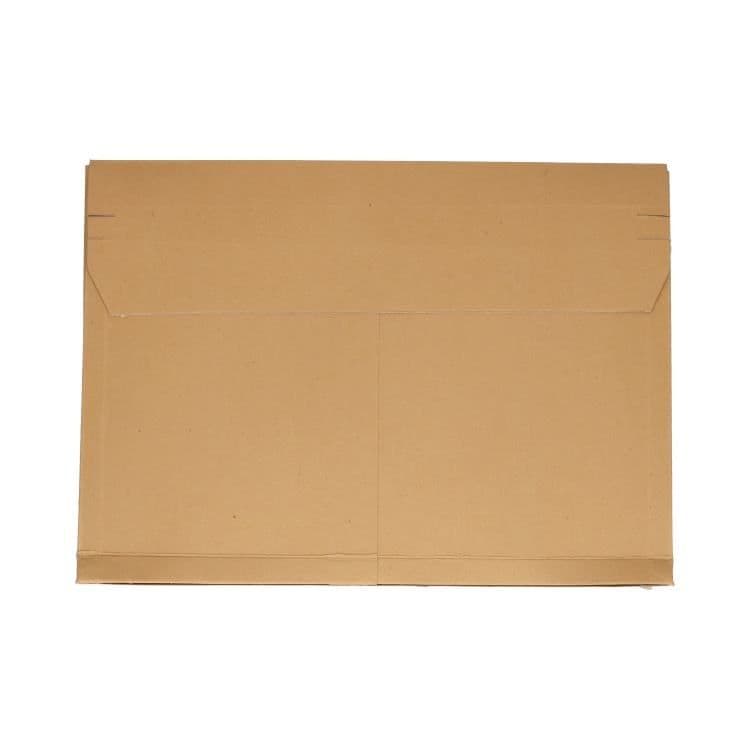 Envelobox bruin 380x260x30mm met plakstrip