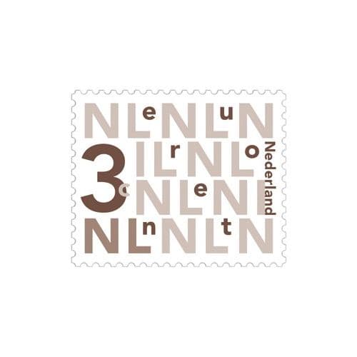 Bijplakzegels 3 cent (10 st.)
