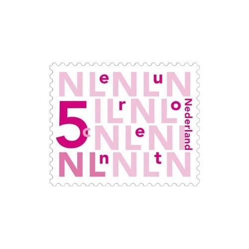 Bijplakzegels 5 cent (10 st.)