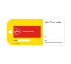 Zaklabel Postvervoerder 50 st