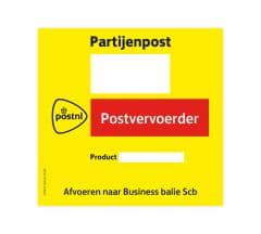 Bakkenkarlabel Postvervoerder 50 st
