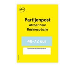 RC-Kaart: Partijenpost Afvoer Bus. balie 48-72 uur