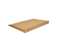 Envelobox bruin 380x260x30mm met plakstrip