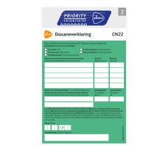 Douaneverklaring Priority (0-2kg)