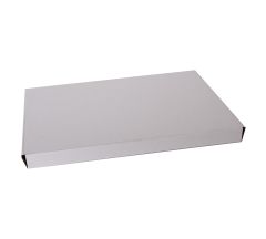 Brievenbusdoos wit A5+ 255x160x28mm E-Golf