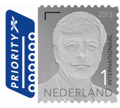 Postzegel Internationaal koning Willem-Alexander (postzegelvel)